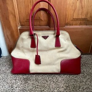 PRADA bowling bag - EUC